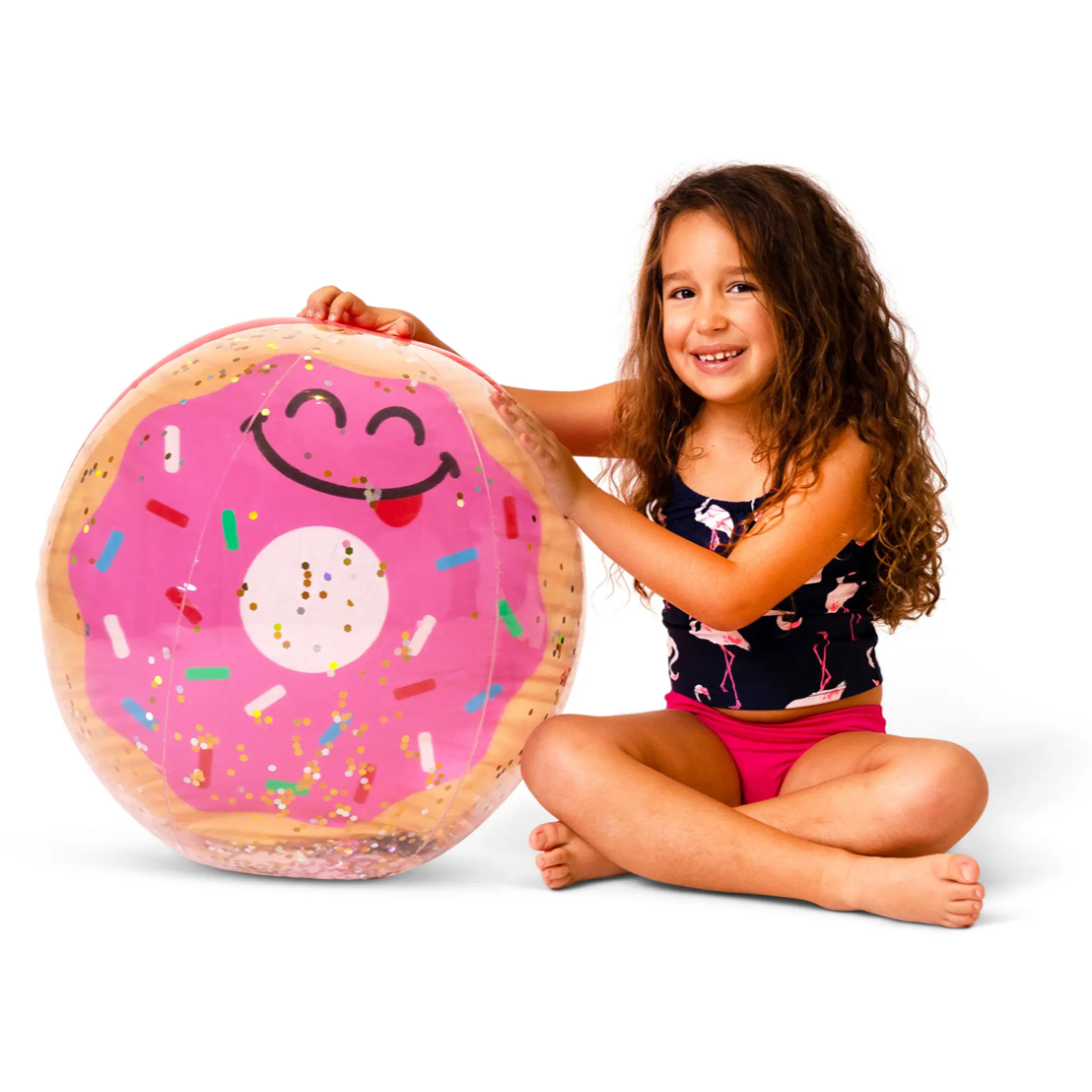 GIANT Beach Ball with Glitter