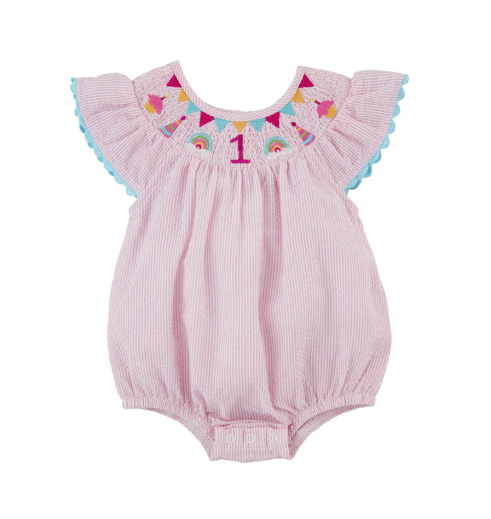 Smocked Birthday Bubble