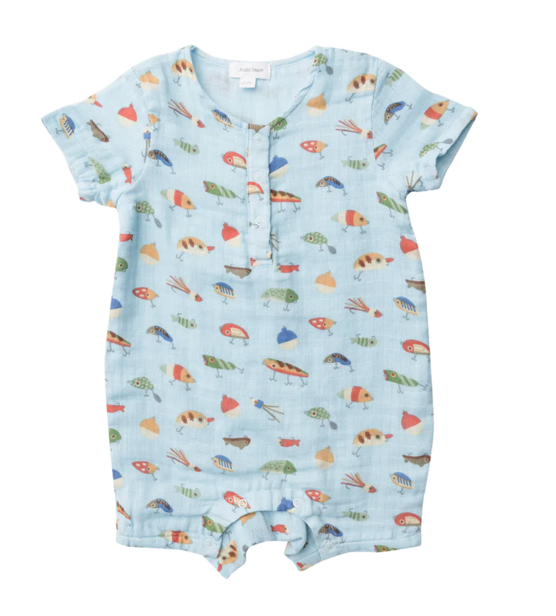 Fishing Lures Henley Shortall by Angel Dear