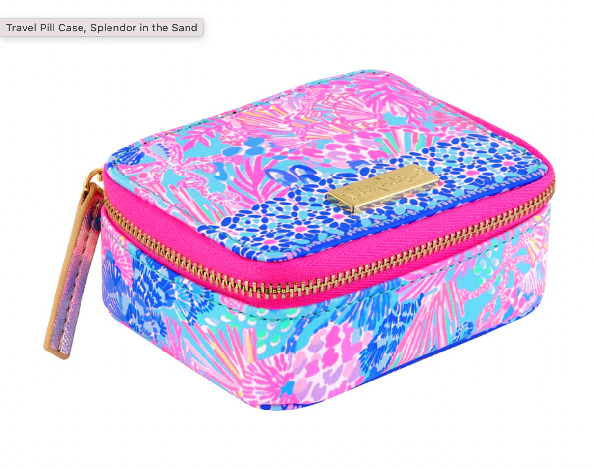 Lilly Pulitzer Travel Pill Case