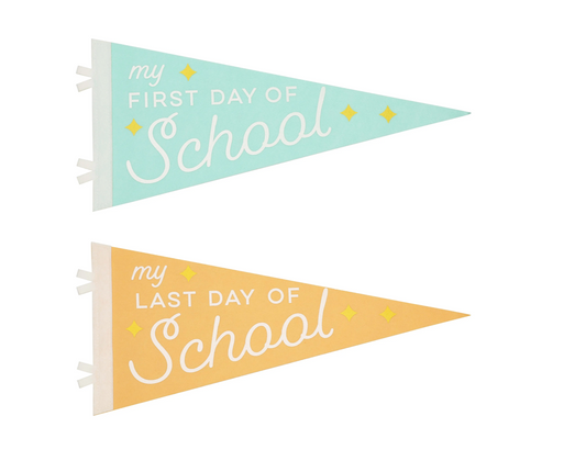 School Days Pennant Flag