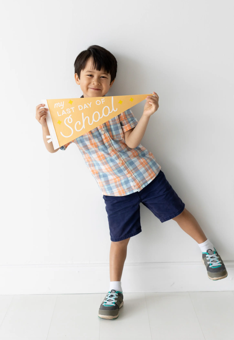 School Days Pennant Flag