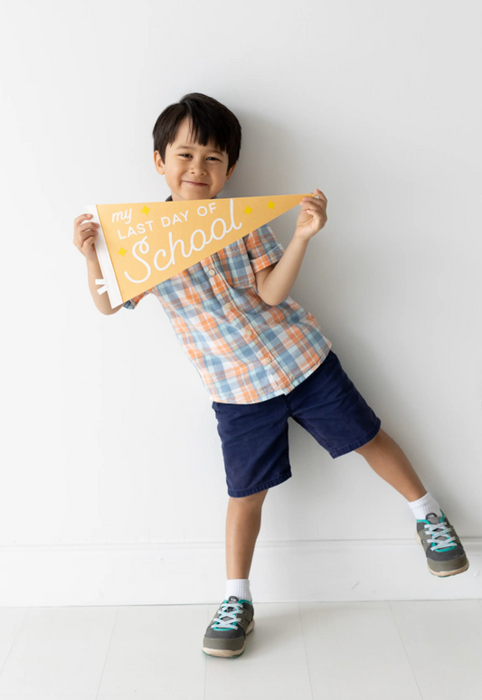 School Days Pennant Flag