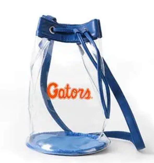 Madison Clear Bucket Bag
