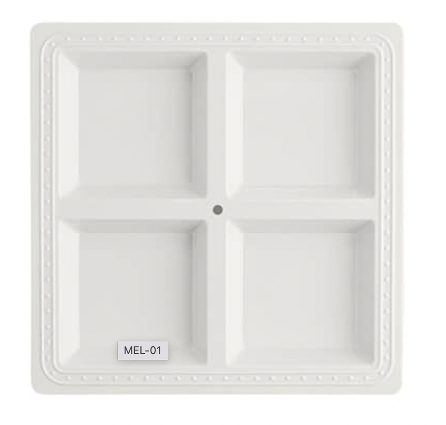 Square Sectional Server by Nora Fleming