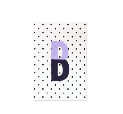 Sparks of Joy Initial Notepad by Kate Spade