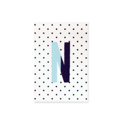 Sparks of Joy Initial Notepad by Kate Spade