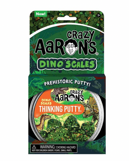 Crazy Aarons Dino Scales Thinking Putty