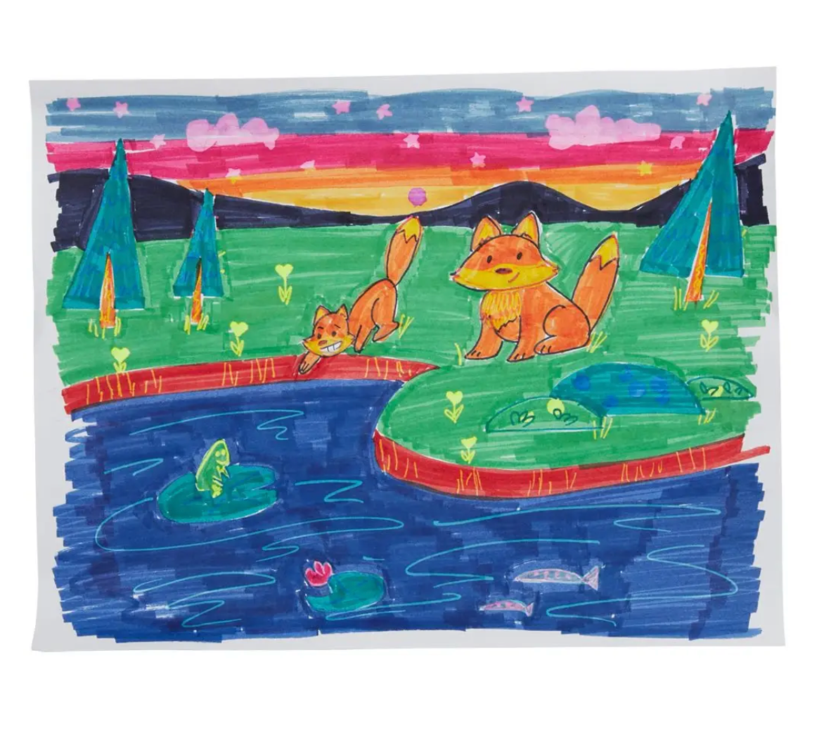 Stamp-a-Doodle Markers