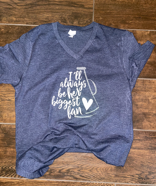 Biggest Fan Cheer Shirt