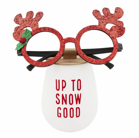 Holiday Silicone Wine Set