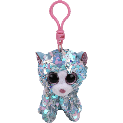 Flippable Beanie Boo Keychain