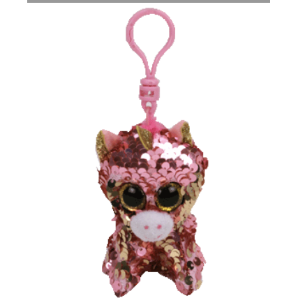Flippable Beanie Boo Keychain