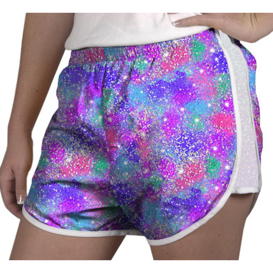 Glitter Mermaid Shorts