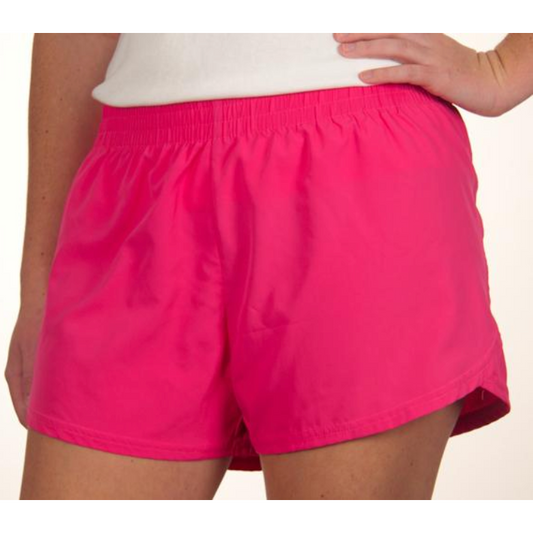 Solid Color Girls Shorts with Personalization