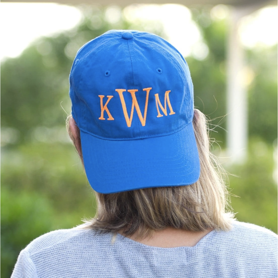 Monogram Baseball Hat