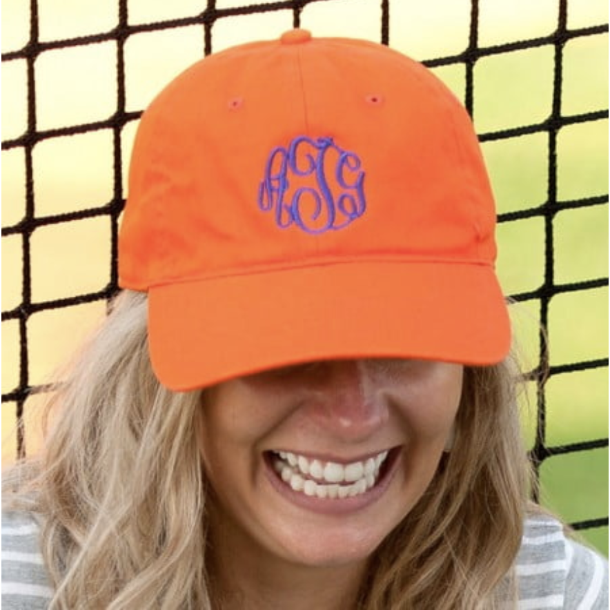 Monogram Baseball Hat