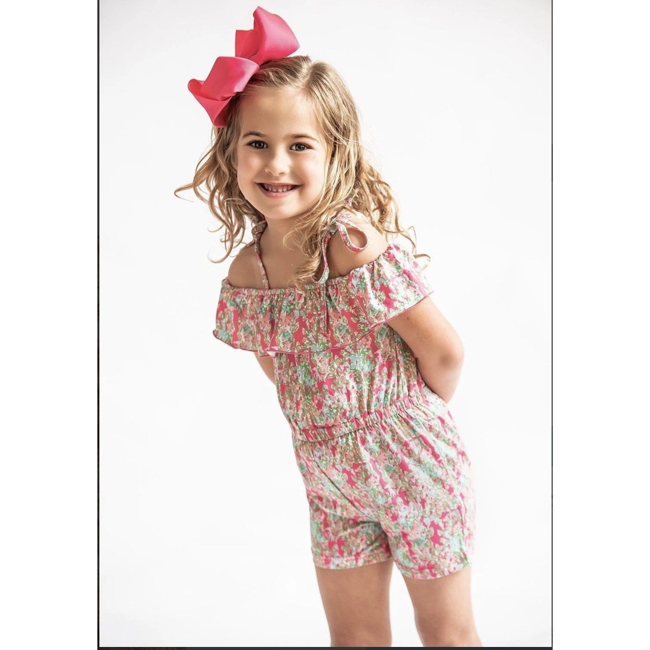 Lillian Flower Romper