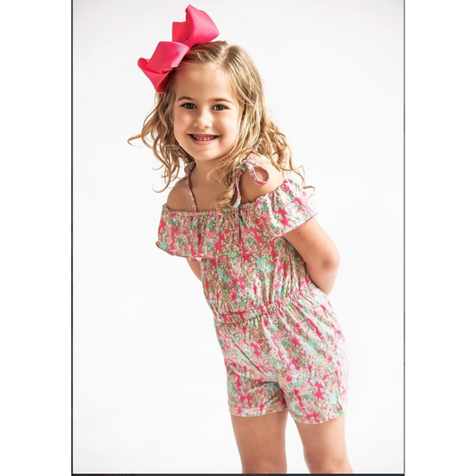 Lillian Flower Romper