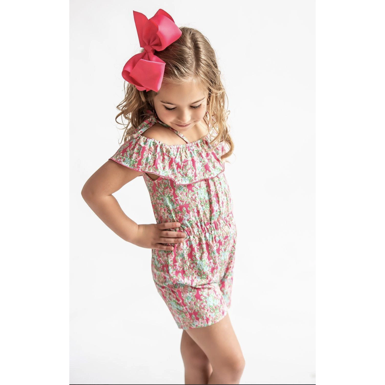 Lillian Flower Romper