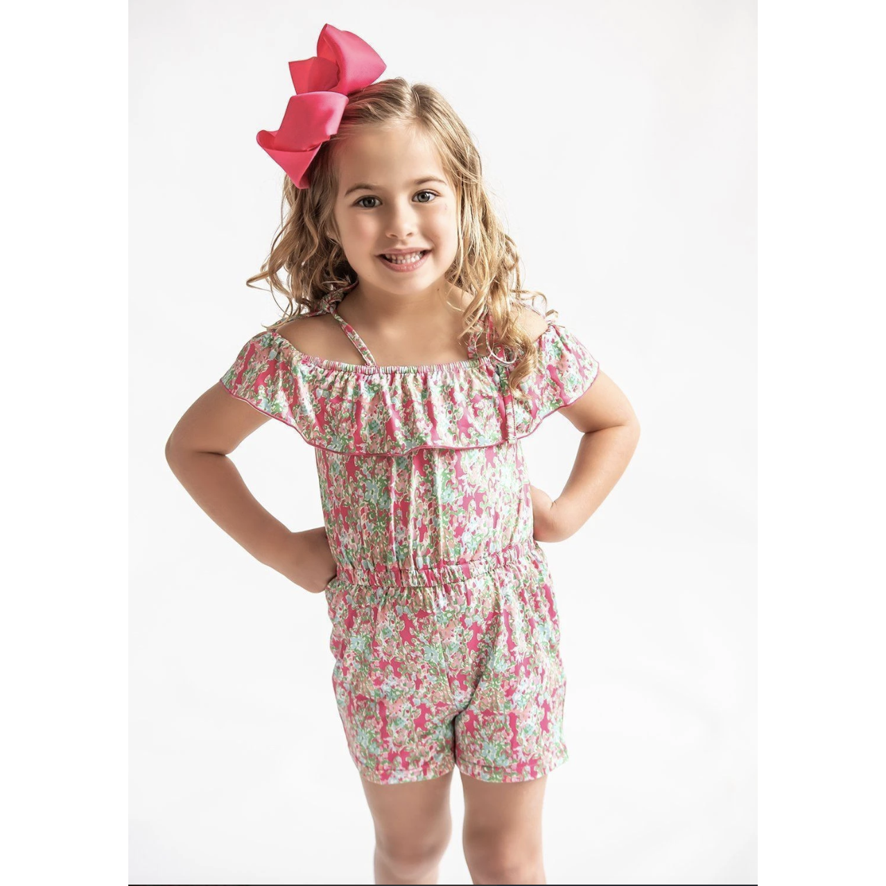 Lillian Flower Romper