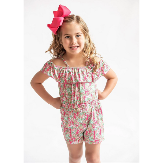Lillian Flower Romper