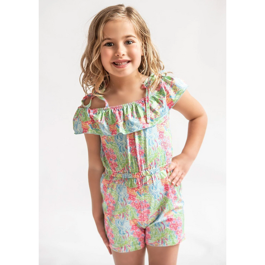 Lillian Pink Romper