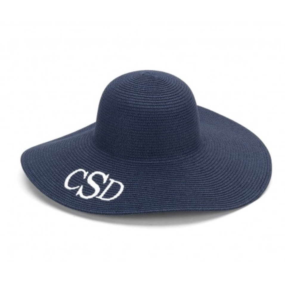 Monogrammed Floppy Hat