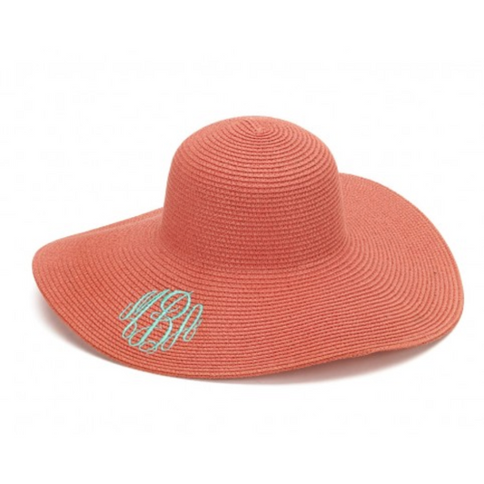 Monogrammed Floppy Hat