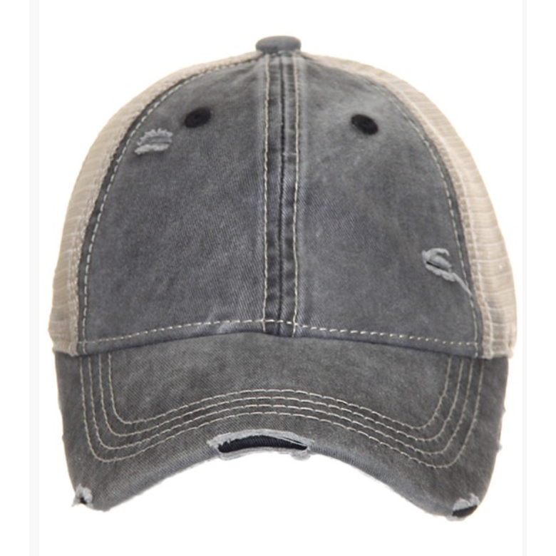 Monogrammed Pony Cap