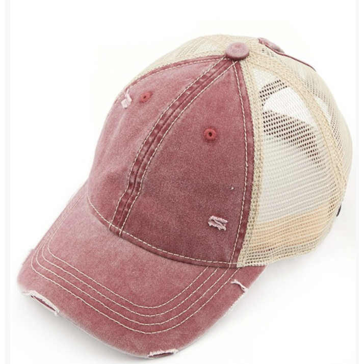 Monogrammed Pony Cap