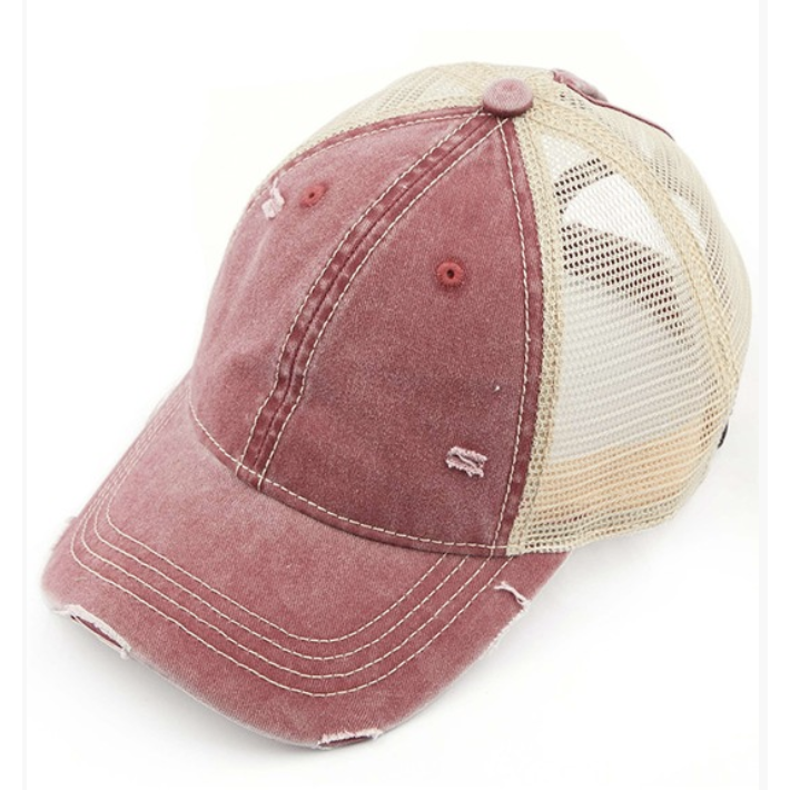 Monogrammed Pony Cap