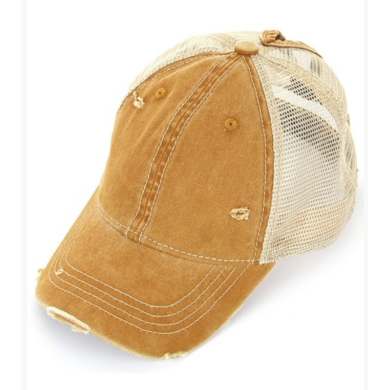 Monogrammed Pony Cap