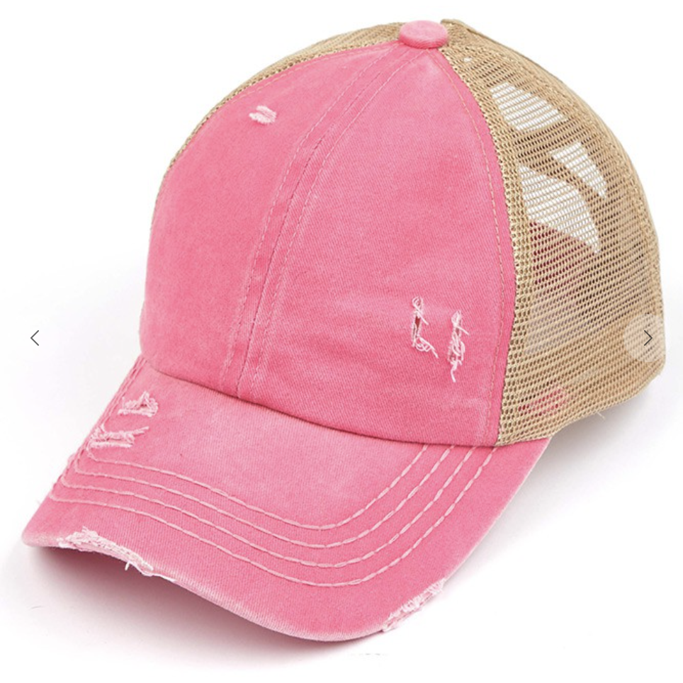 Personalized Elastic Criss Cross Hat