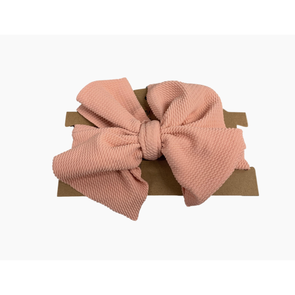 Fabric Headband with XL Bow