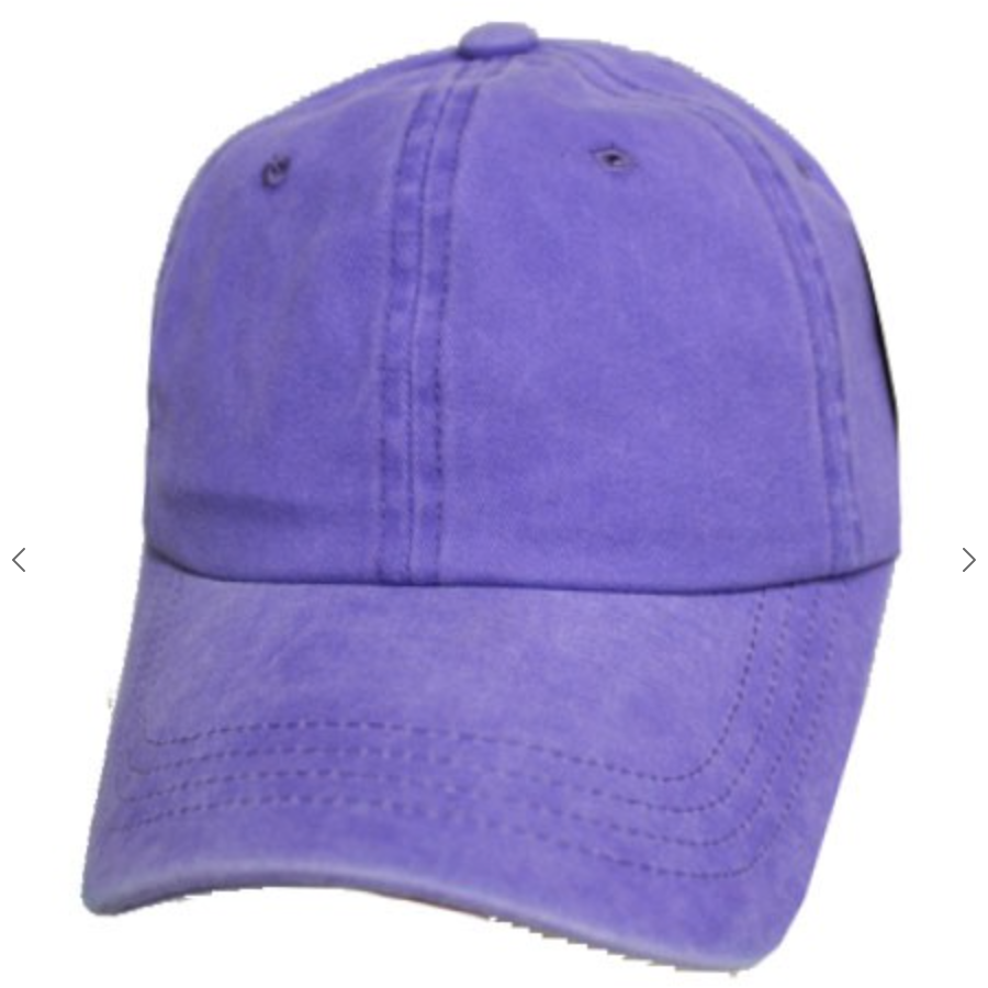 Monogrammed Pigment Dyed Baseball Cap