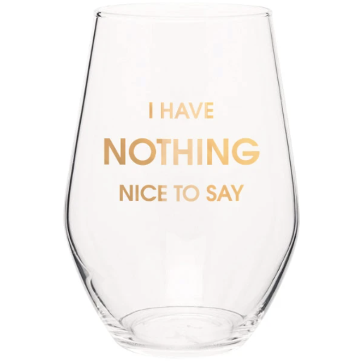 Chez Gagne Wine Glasses