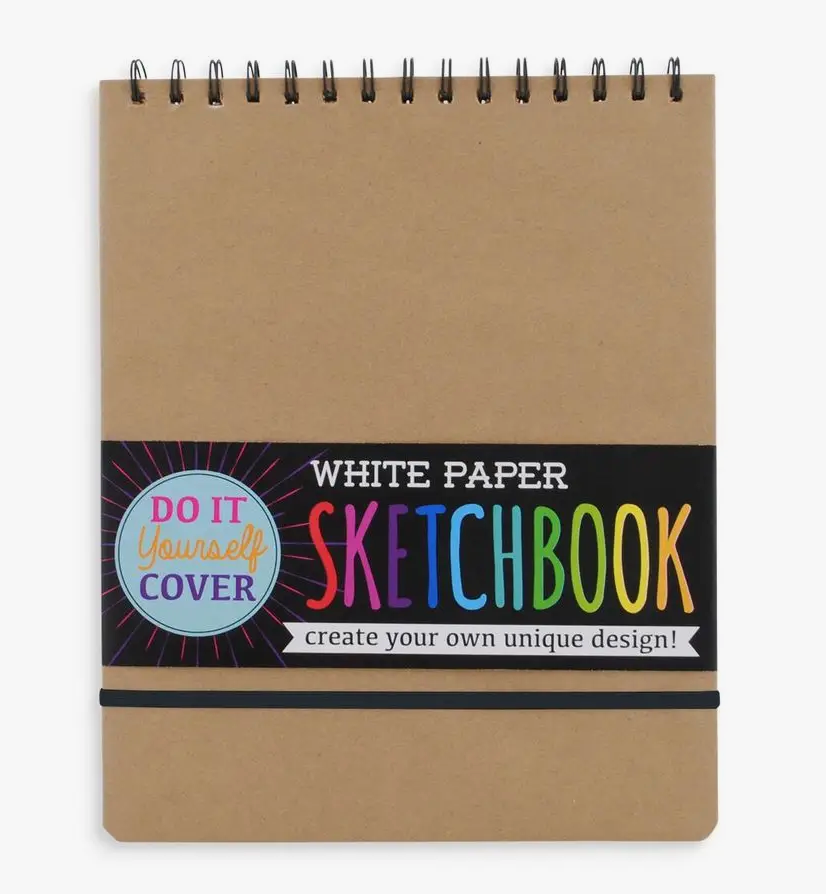 D.I.Y. Cover Sketchbook - White 8x10