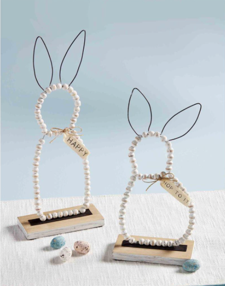 Beaded Bunny Sitters