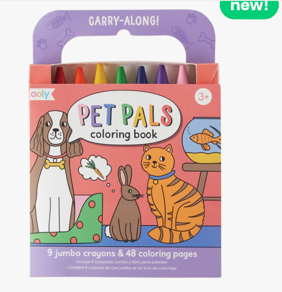 Carry Along Crayon & Coloring Book