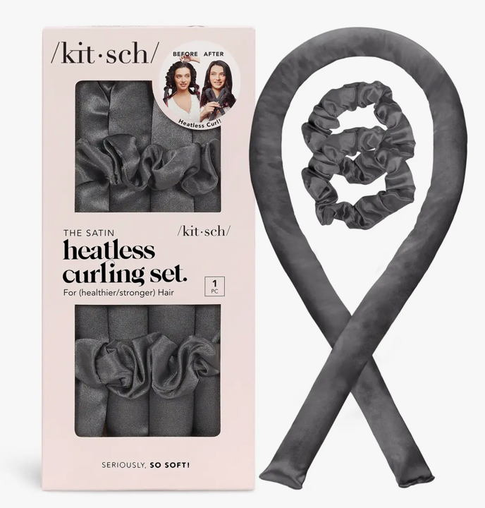Satin Heatless Curling Set