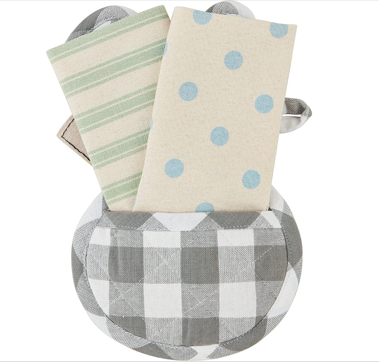 Bunny Pot Holder and Towel Set