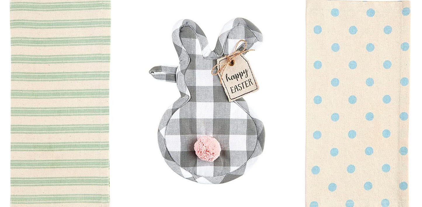Bunny Pot Holder and Towel Set