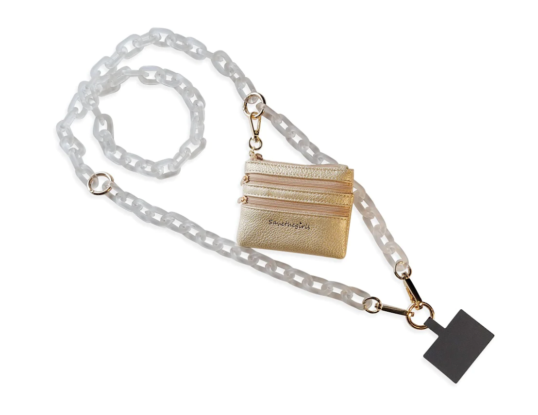 Save the Girls Clip & Go Pouch Crossbody