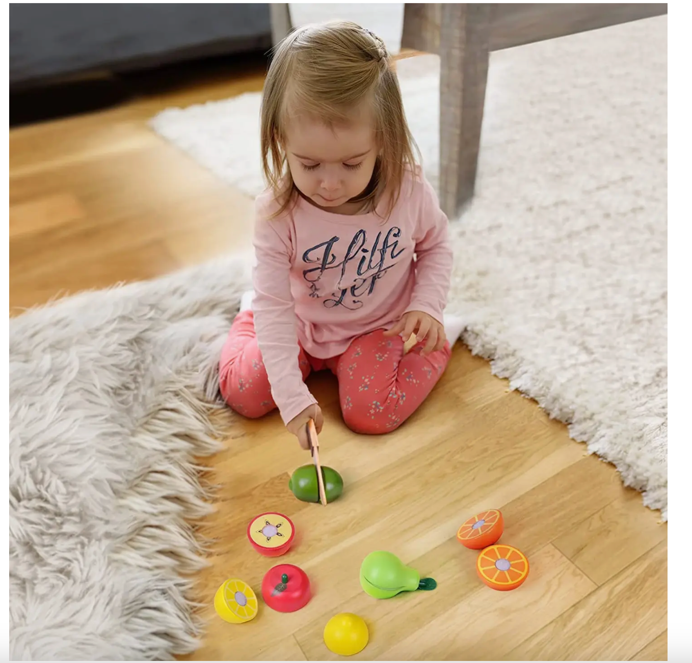 Wooden Pretend Cutting Set