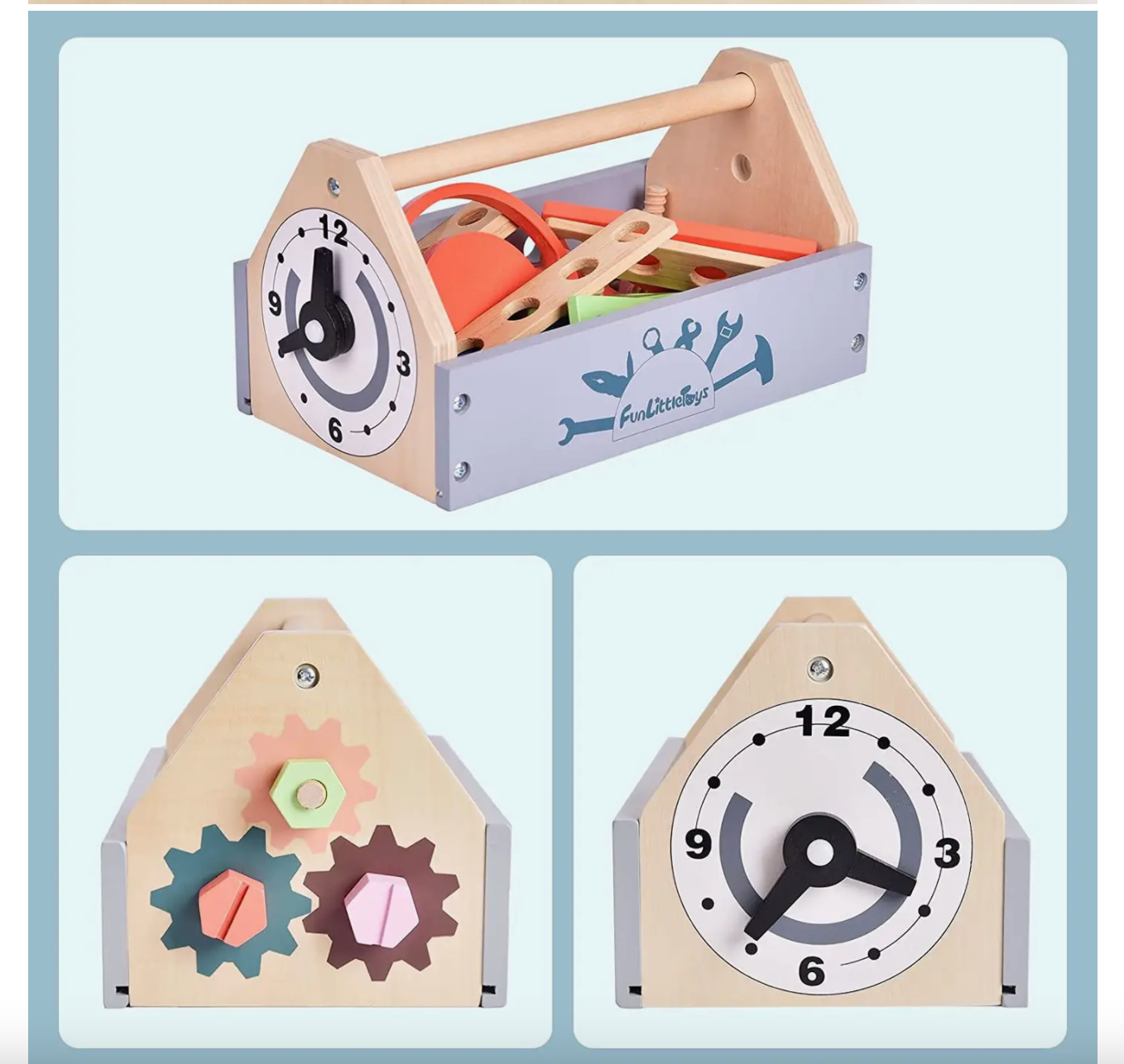 Wooden Tool Set