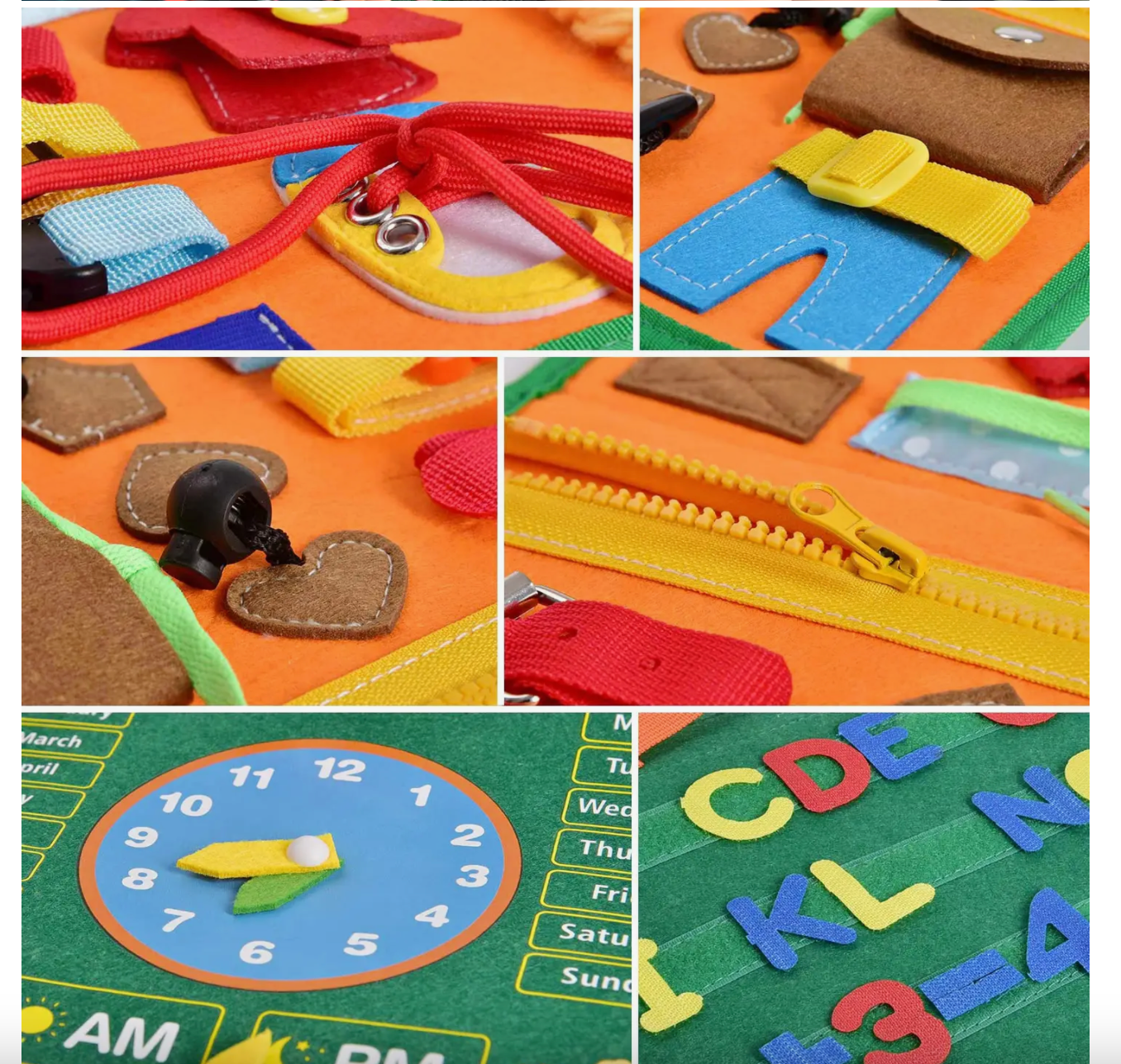 Toddler Busy Board