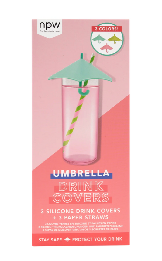 Happy Hour Cocktail Umbrella Drink Covers