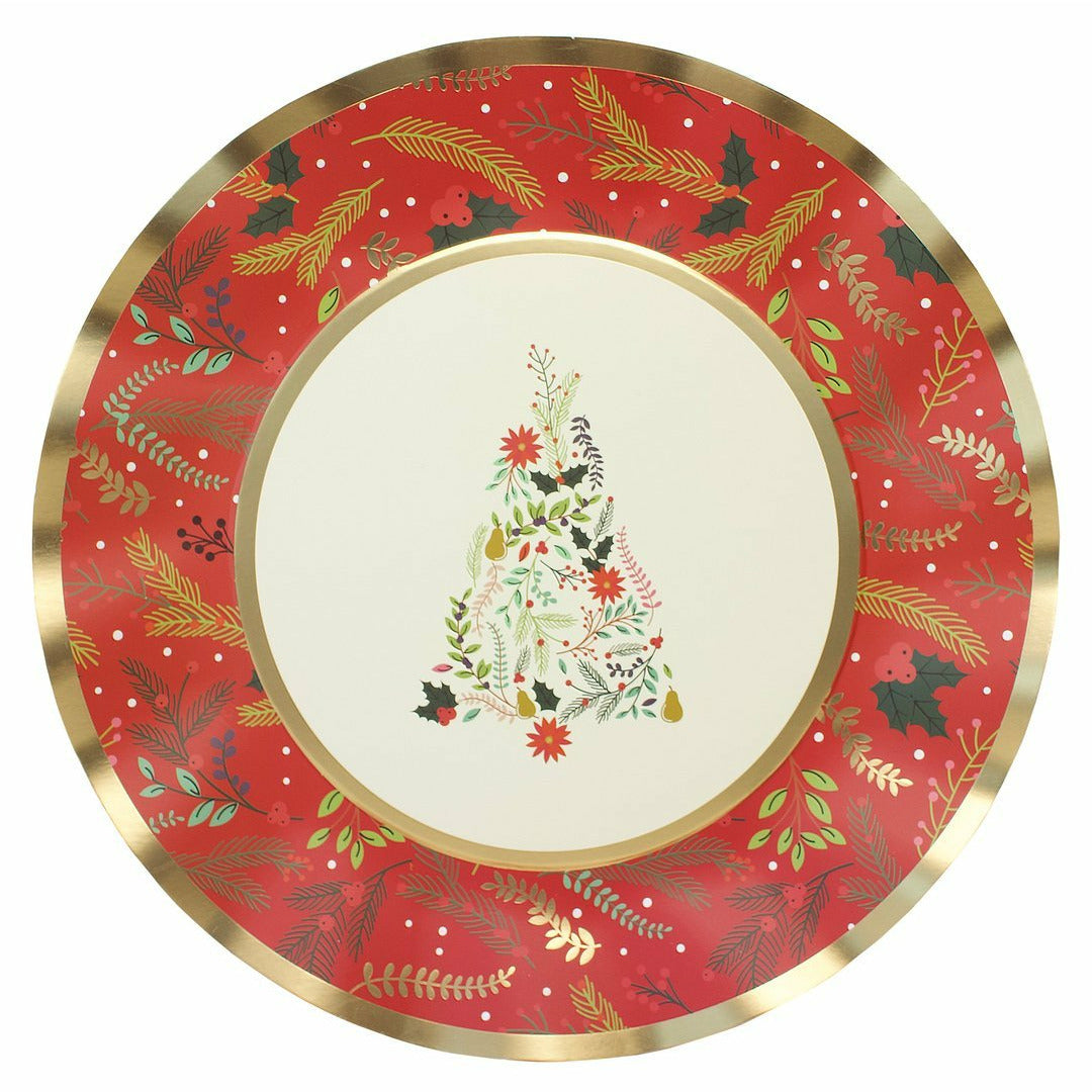 Holiday Elegance Dinner Plates