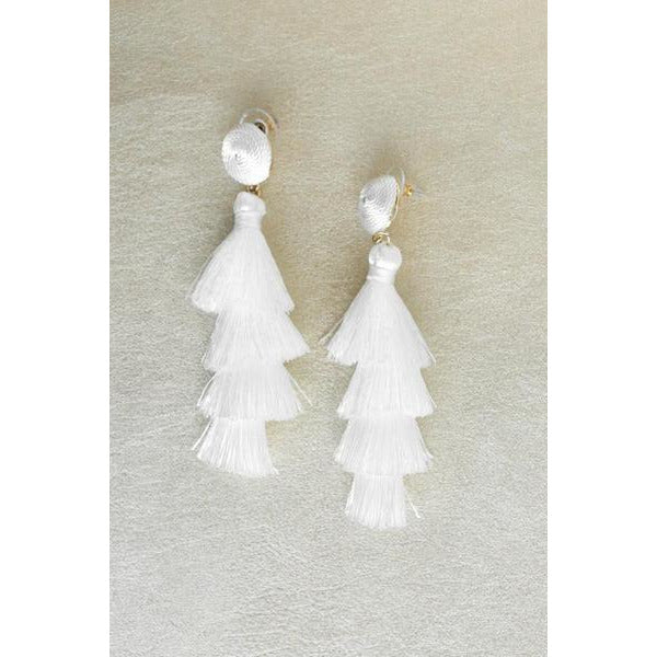 Spirit Large Tassel Earring